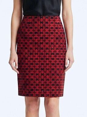Harold's Pure Wool Printed Pencil Skirt- Sz. 2